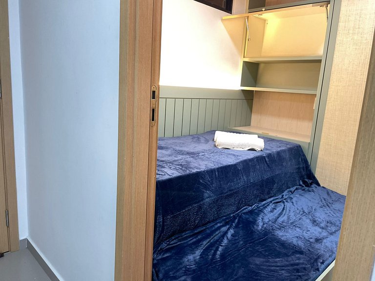 Flat a 200m da praia 414 Oceânica Cabo Branco