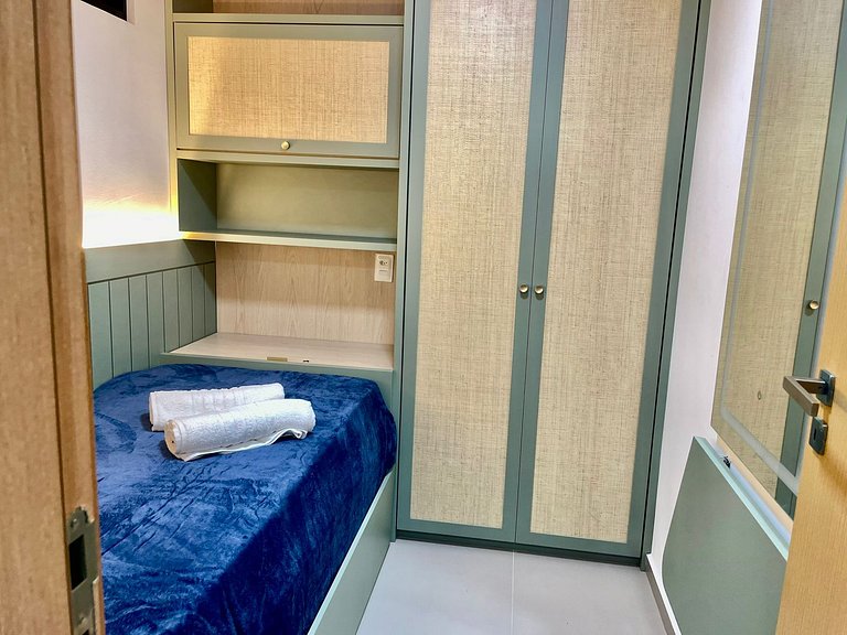 Flat a 200m da praia 414 Oceânica Cabo Branco