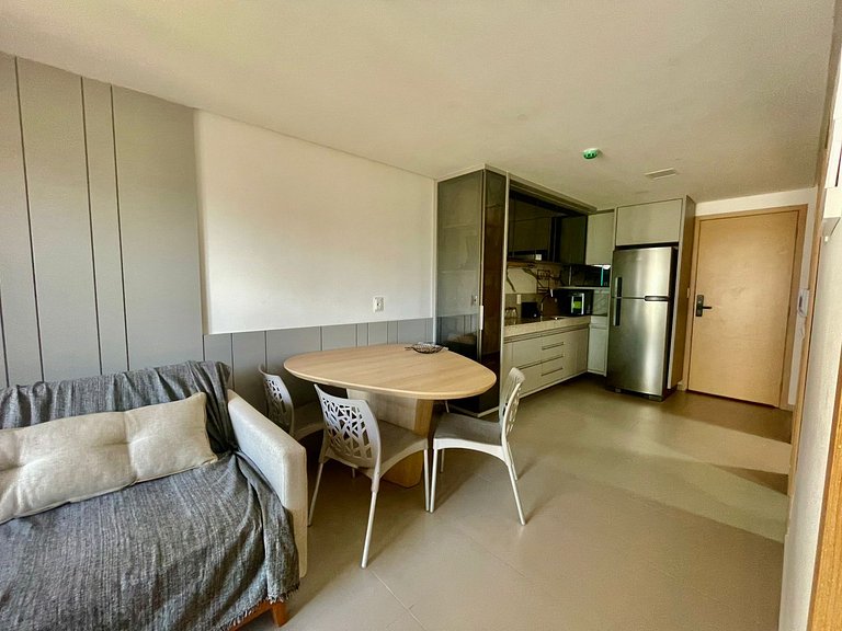 Flat a 200m da praia 414 Oceânica Cabo Branco