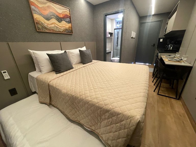 Flat a 50m do mar 207 Mares Cabo Branco - MyFlats