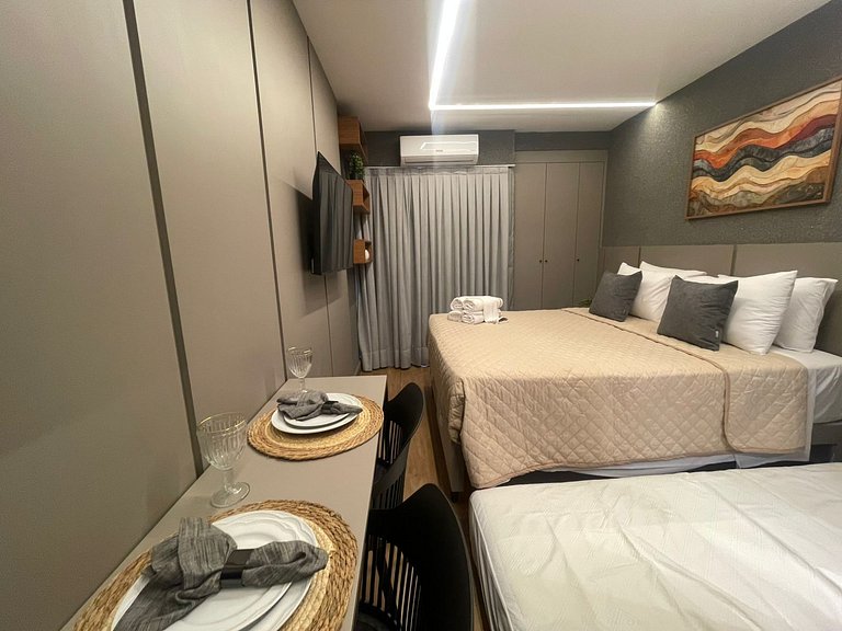 Flat a 50m do mar 207 Mares Cabo Branco - MyFlats