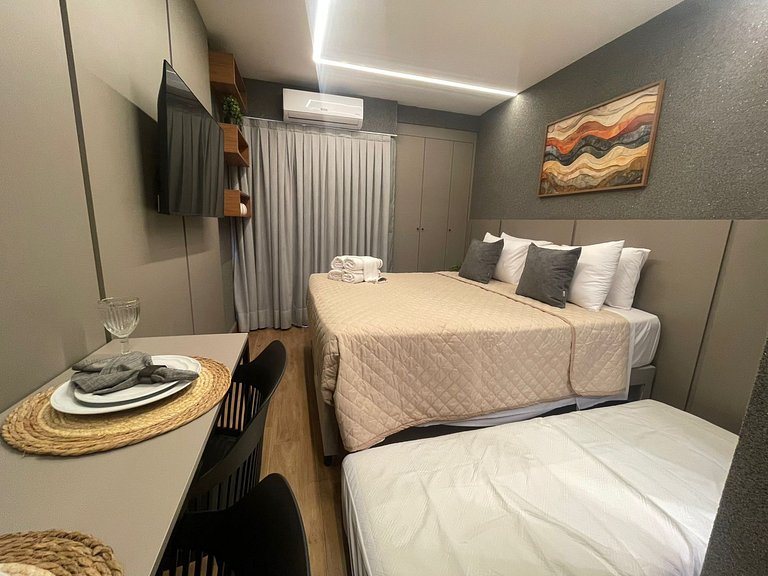 Flat a 50m do mar 207 Mares Cabo Branco - MyFlats