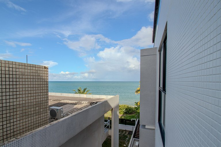 Flat pé na areia c/ vista lateral mar 317 Restinga