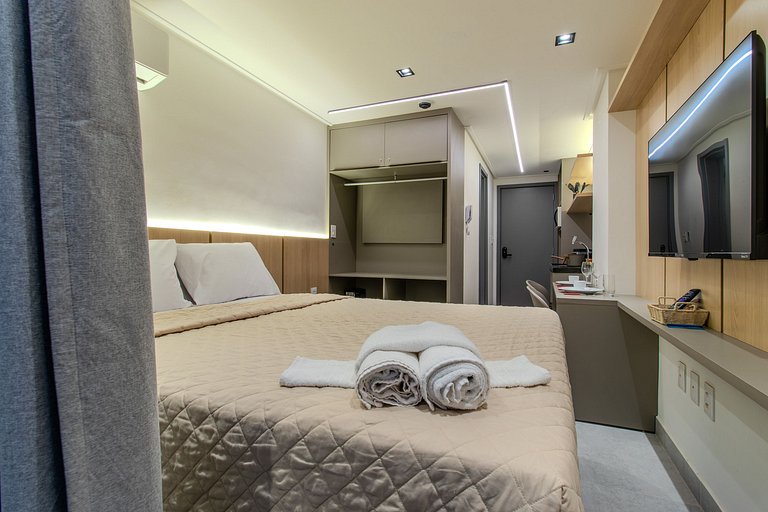 Flat a 50m do mar 112 Hit Cabo Branco - MyFlats