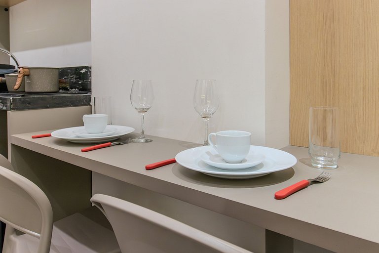 Flat a 50m do mar 112 Hit Cabo Branco - MyFlats