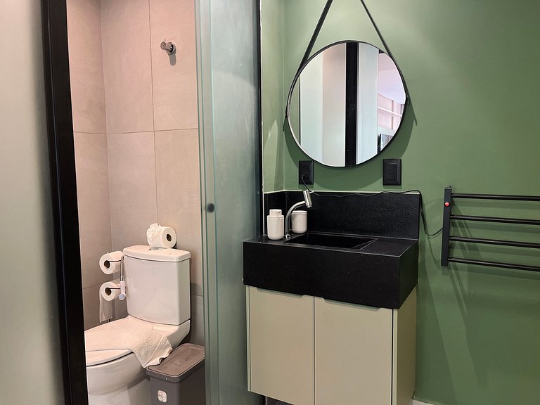 Flat pé na areia c/ vista lateral mar 312 Get Sens