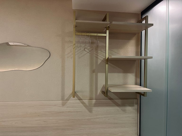 Flat pé na areia c/ vista lateral mar 312 Get Sens