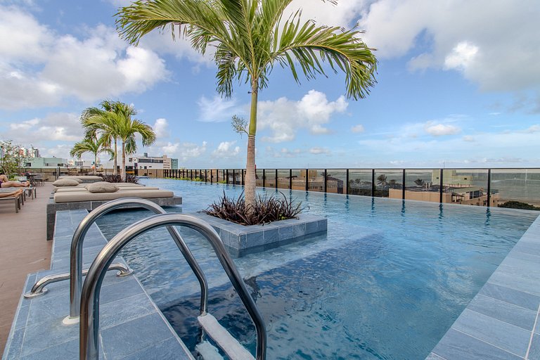 Flat a 50m do mar 239 Hit Cabo Branco - MyFlats