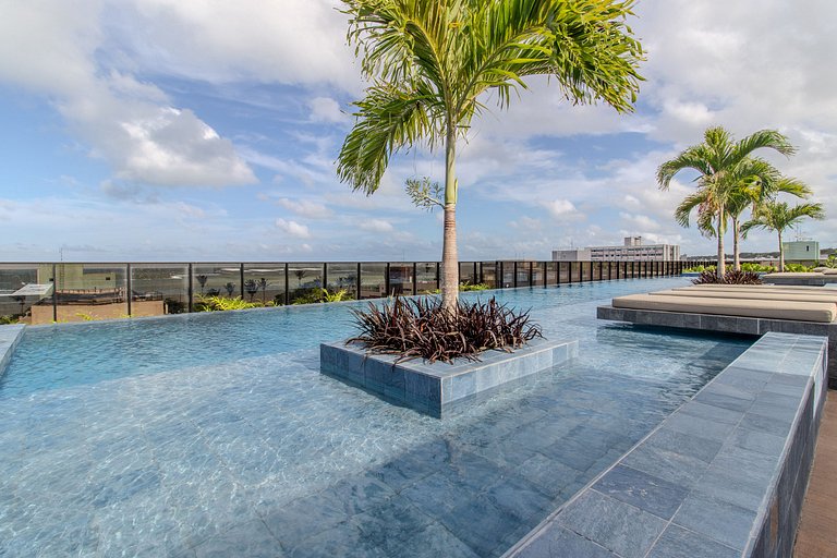 Flat a 50m do mar 601 Hit Cabo Branco - MyFlats