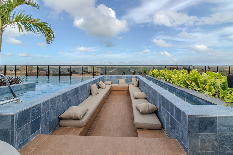 Flat a 50m do mar 601 Hit Cabo Branco - MyFlats