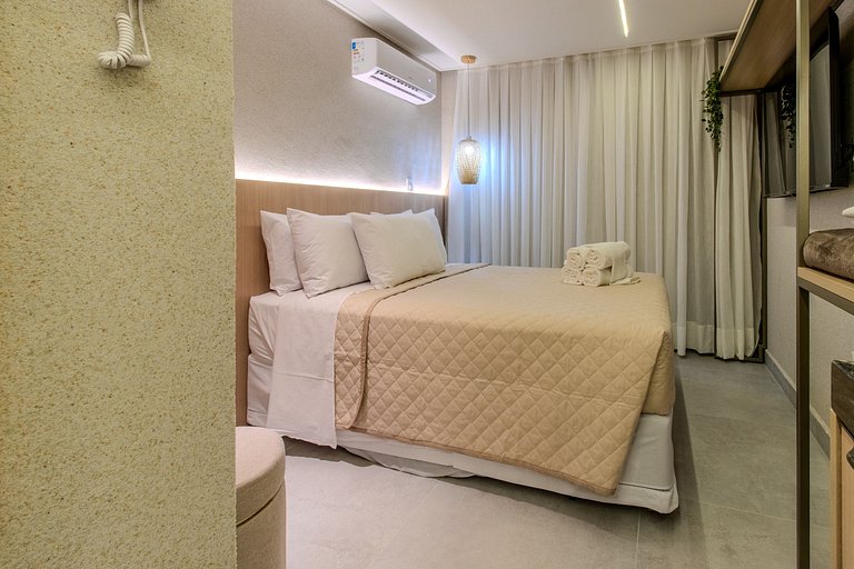 Flat a 50m do mar 239 Hit Cabo Branco - MyFlats