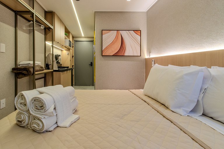 Flat a 50m do mar 239 Hit Cabo Branco - MyFlats