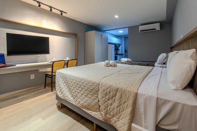 Flat a 200m do mar em Tambaú 204 W - MyFlats