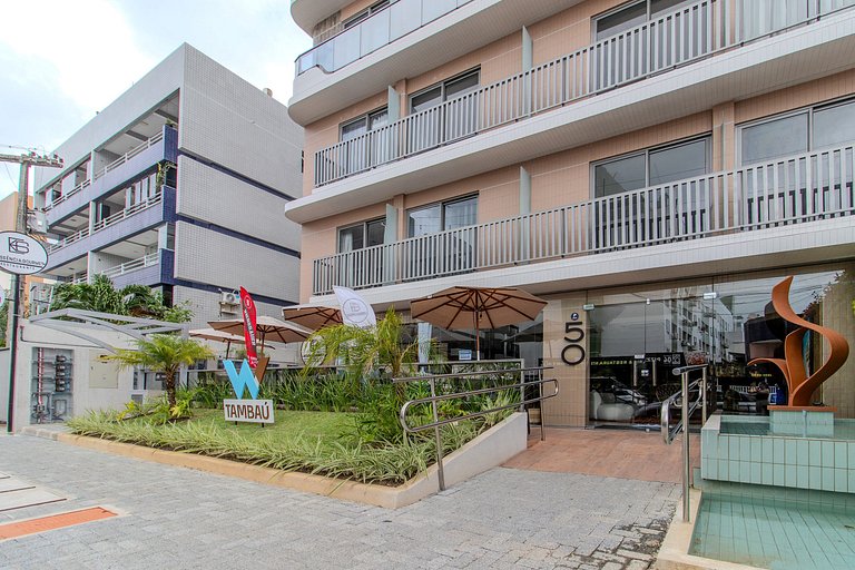 Flat a 200m do mar em Tambaú 204 W - MyFlats
