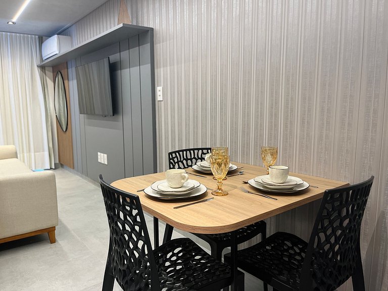 Flat a 50m do mar 601 Hit Cabo Branco - MyFlats