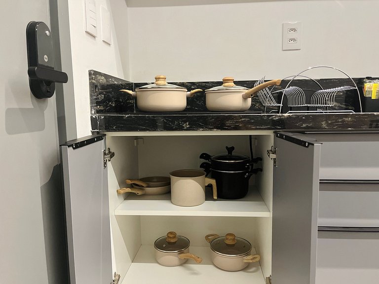 Flat a 50m do mar 601 Hit Cabo Branco - MyFlats