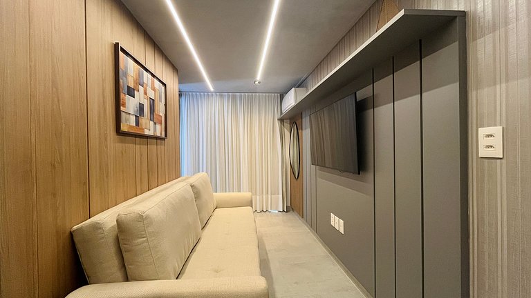 Flat a 50m do mar 601 Hit Cabo Branco - MyFlats