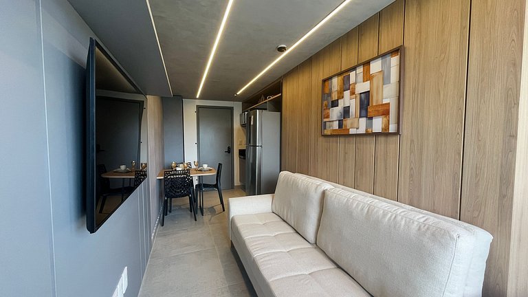 Flat a 50m do mar 601 Hit Cabo Branco - MyFlats