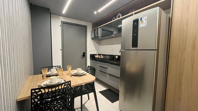 Flat a 50m do mar 601 Hit Cabo Branco - MyFlats