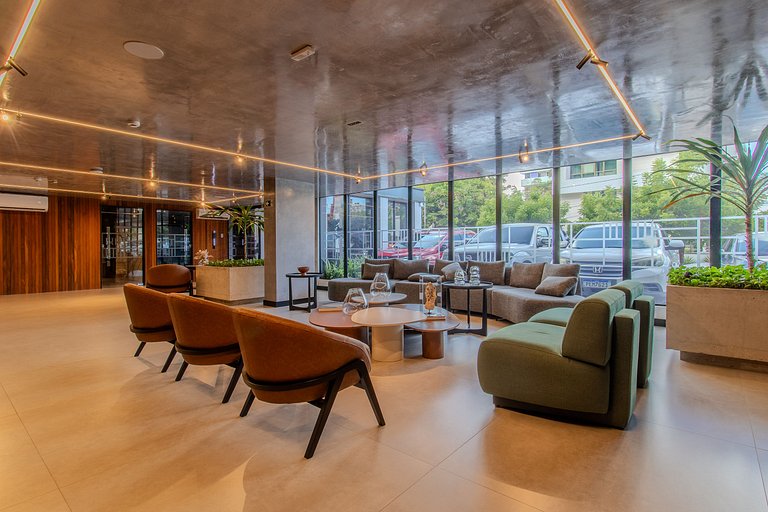 Flat a 50m do mar 601 Hit Cabo Branco - MyFlats