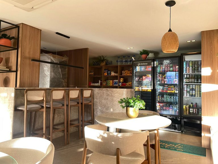 Flat pé na areia c/vista 203 Get Sense - MyFlats