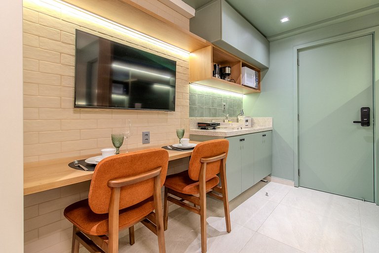 Flat à beira-mar c/ vista 209 Garden Haus MyFlats