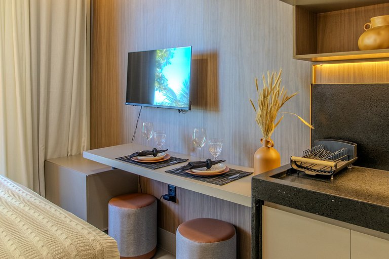 Flat pé na areia 308 Get sense - MyFlats