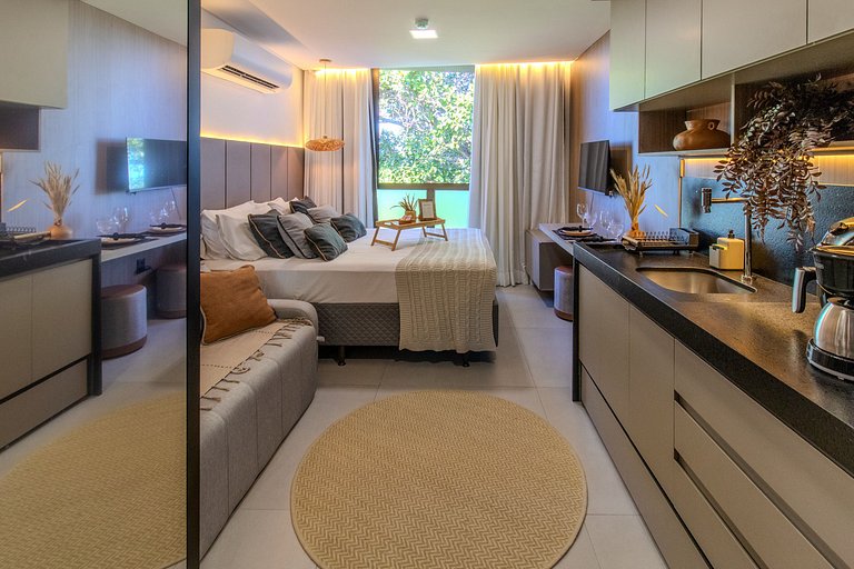 Flat pé na areia 308 Get sense - MyFlats