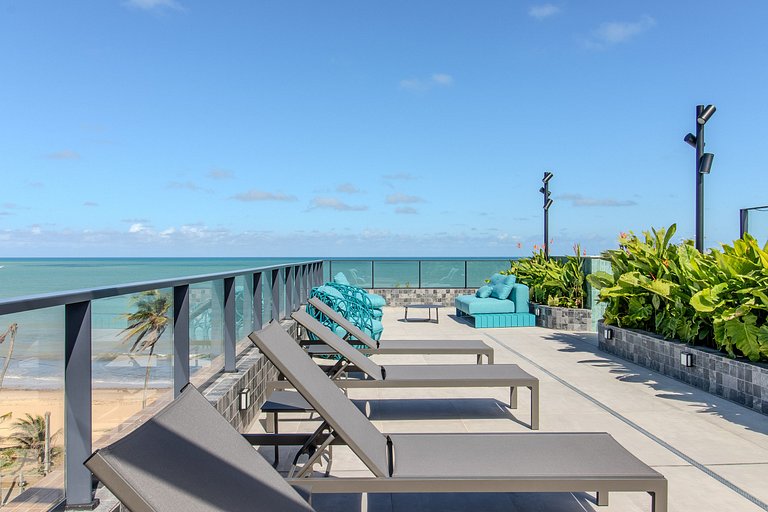 Flat à beira-mar c/ vista 429 Garden Haus MyFlats