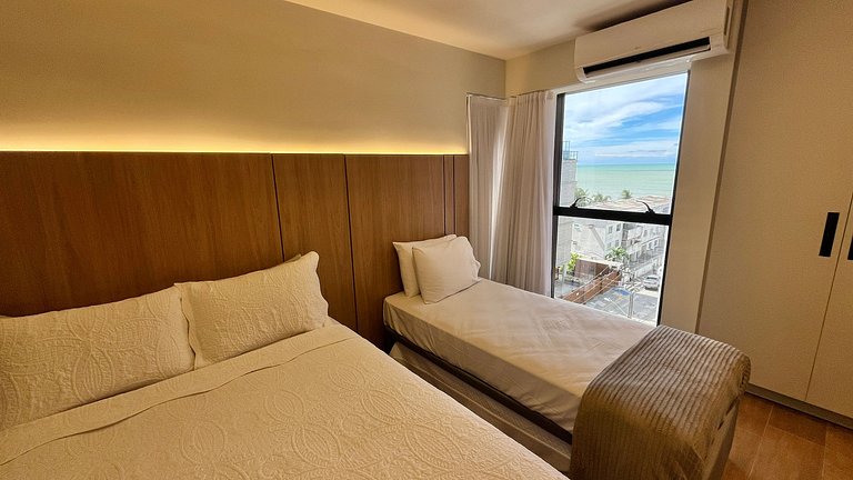 Flat a 50m do mar 501 Mares Cabo Branco - MyFlats