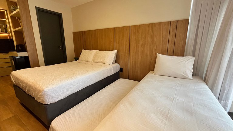 Flat a 50m do mar 501 Mares Cabo Branco - MyFlats