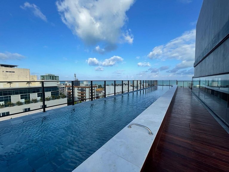 Flat a 100m da praia de Tambaú 110 Acqua - MyFlats