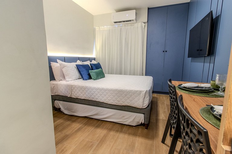 Flat a 50m do mar 304 Mares Cabo Branco - MyFlats