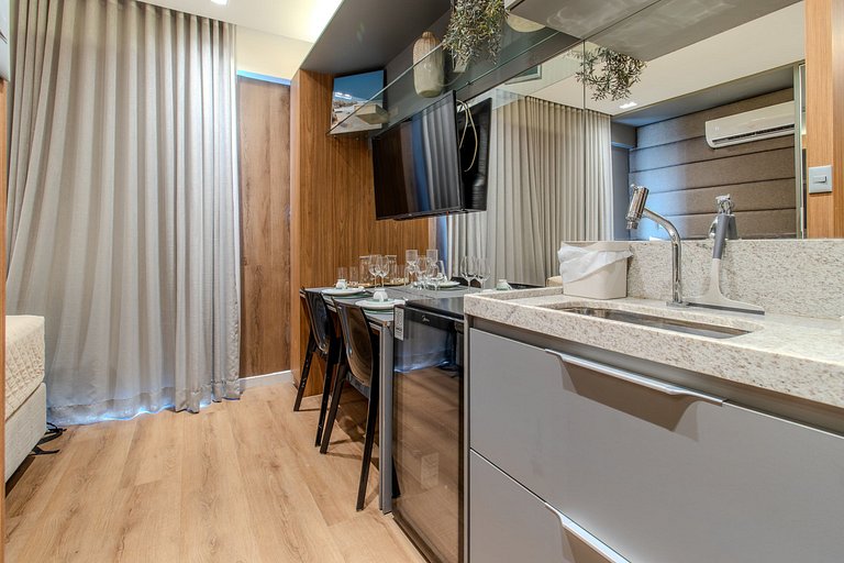 Flat à beira-mar c/ vista 433 Garden Haus MyFlats