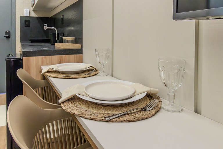 Flat a 50m do mar 307 Mares Cabo Branco - MyFlats