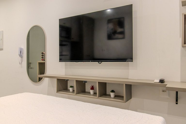 Flat pé na areia c/ vista mar 216 Breeze - MyFlats