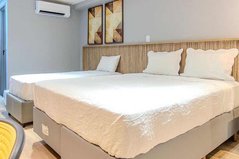 Flat a 200m do mar em Tambaú 204 W - MyFlats