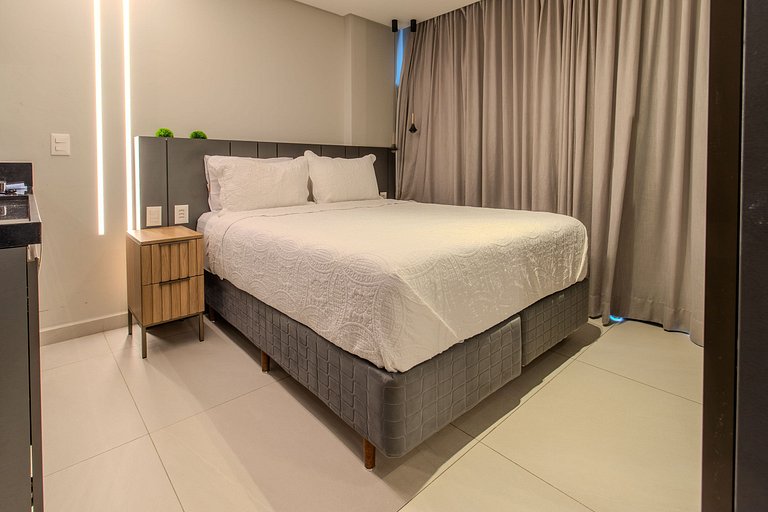 Flat pé na areia c/ vista mar 502 Breeze - MyFlats