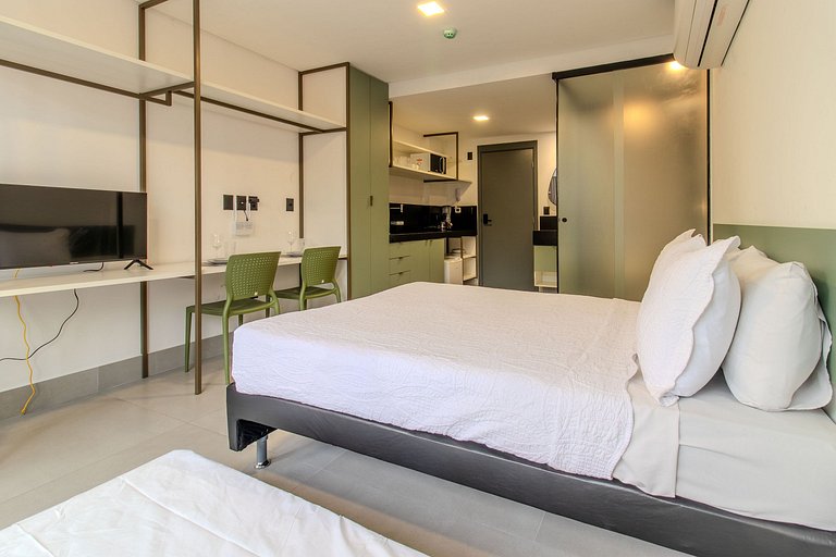 Flat pé na areia 117 Get Sense - MyFlats