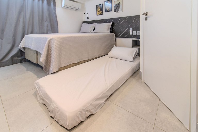Flat à beira-mar ao lado MAG Shopping 335 Arpoar