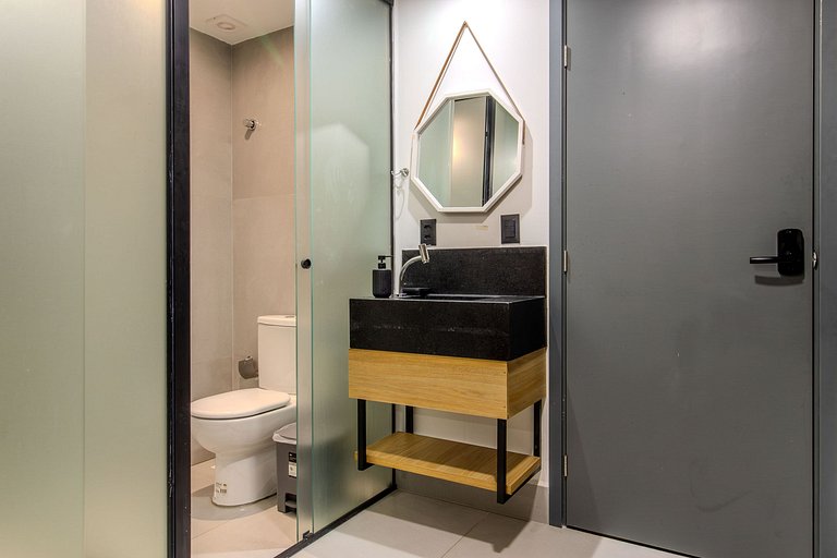Flat pé na areia c/vista 203 Get Sense - MyFlats