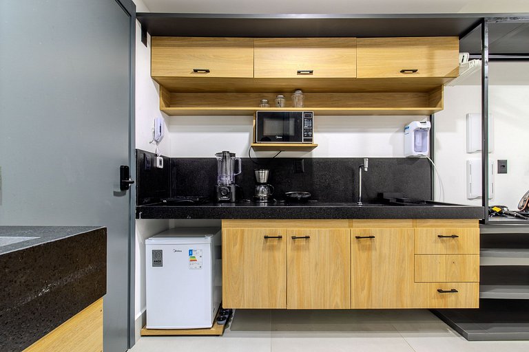 Flat pé na areia c/vista 203 Get Sense - MyFlats