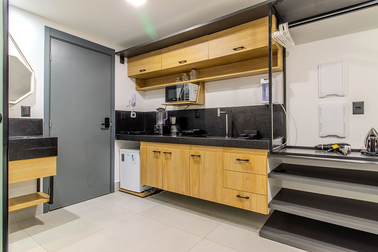 Flat pé na areia c/vista 203 Get Sense - MyFlats