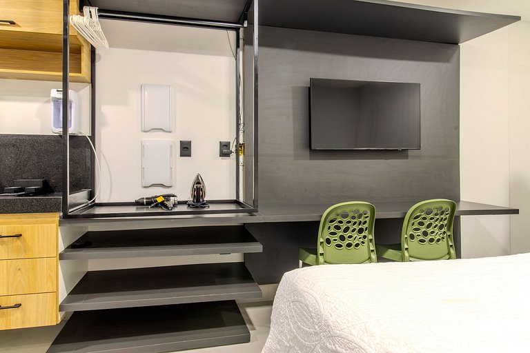 Flat pé na areia c/vista 203 Get Sense - MyFlats