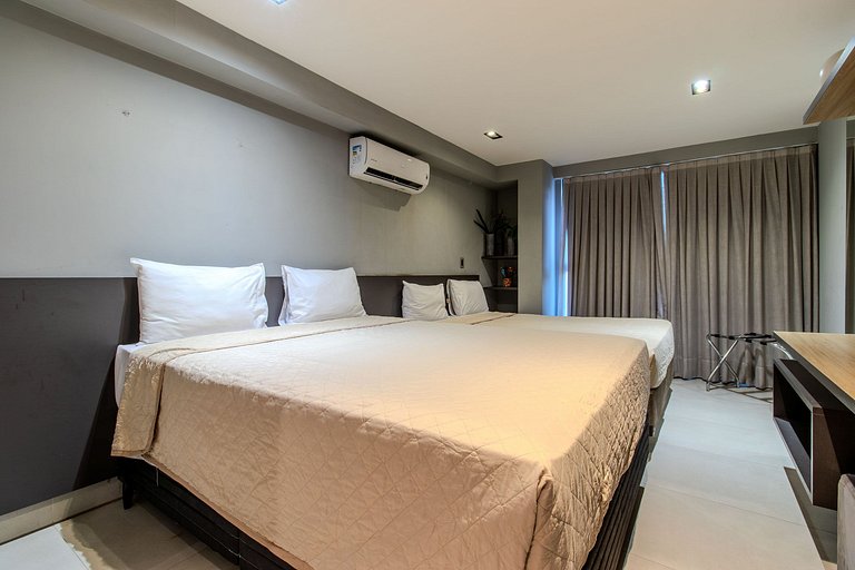 Flat à beira-mar c/vista 411 Infinity  - MyFlats