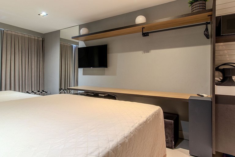 Flat à beira-mar c/vista 411 Infinity  - MyFlats