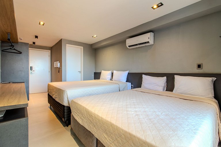 Flat à beira-mar c/vista 411 Infinity  - MyFlats